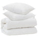 Duvet cu perne cu pernă 3 pcs Alb Microfibră - WALTI WALTI