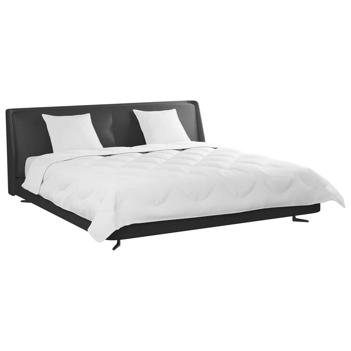 Duvet cu perne cu pernă 3 pcs Alb Microfibră - WALTI WALTI