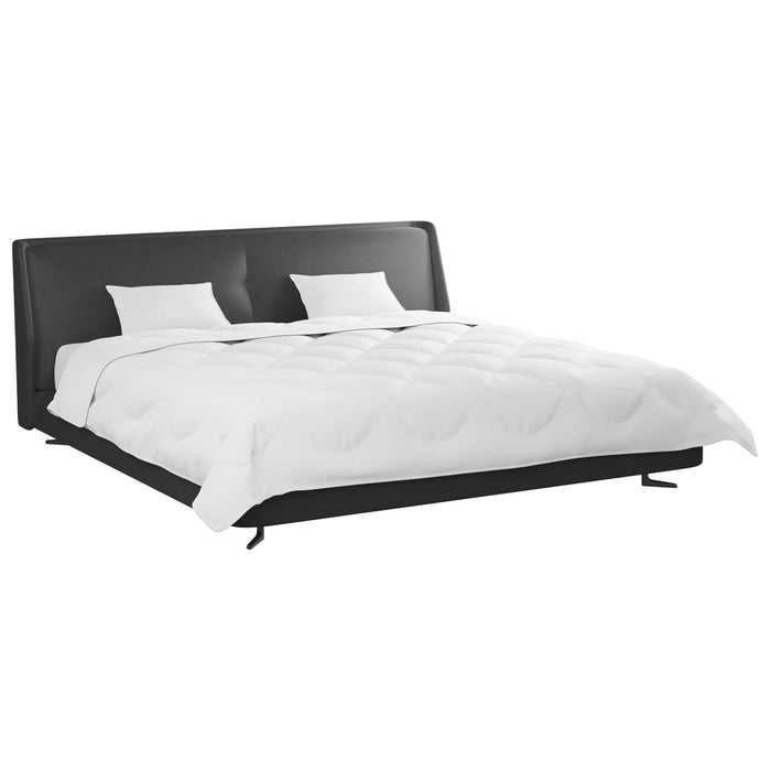 Duvet cu perne cu pernă 3 pcs Alb Microfibră - WALTI WALTI