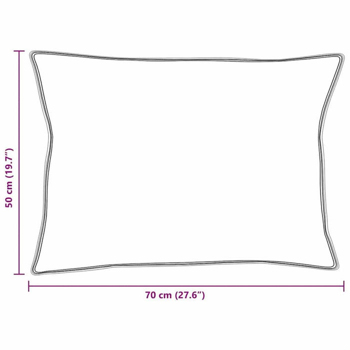 Duvet cu perne cu pernă 3 pcs Alb Microfibră - WALTI WALTI