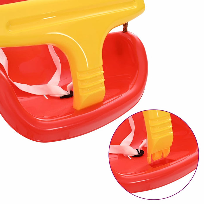 Leagăn pentru bebeluși 2 pcs Roșu 36 x 43 x 42 cm Plastic - WALTI WALTI