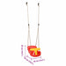 Leagăn pentru bebeluși 2 pcs Roșu 36 x 43 x 42 cm Plastic - WALTI WALTI