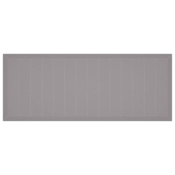 Masă de Grădină Gri deschis 250 x 100 x 73 cm poliratan WALTI