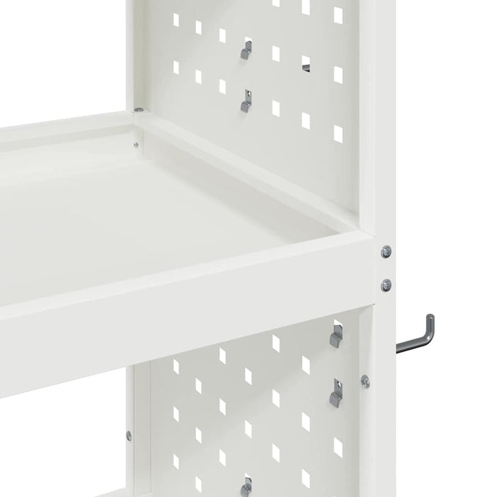 Cărucior pentru unelte Alb 75 x 35 x 73 cm Oțel laminat la rece - WALTI WALTI
