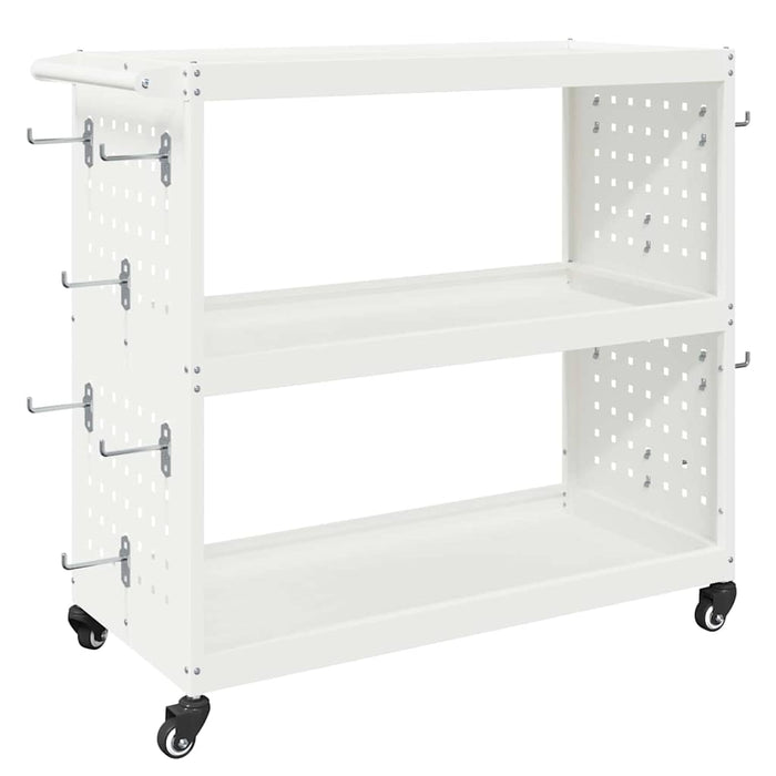 Cărucior pentru unelte Alb 75 x 35 x 73 cm Oțel laminat la rece - WALTI WALTI