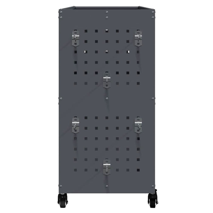 Cărucior pentru unelte cu raft Manual Antracit 75 x 35 x 73 cm - WALTI WALTI