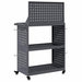 Cărucior pentru unelte cu raft Manual Antracit 65 x 35 x 111 cm - WALTI WALTI