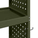 Cărucior pentru unelte cu raft Olivengrønn 65 x 35 x 111 cm - WALTI WALTI
