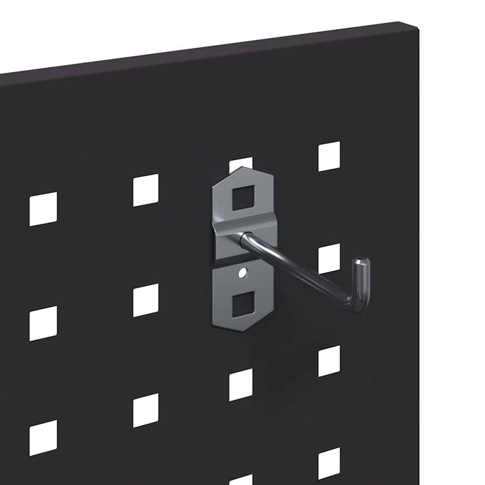Cărucior pentru unelte cu raft cu roata Negru 65 x 35 x 111 cm - WALTI WALTI