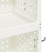 Cărucior pentru unelte cu raft cu roata Alb 65 x 35 x 111 cm - WALTI WALTI