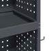 Cărucior pentru unelte cu raft Manual Antracit 65 x 35 x 111 cm - WALTI WALTI