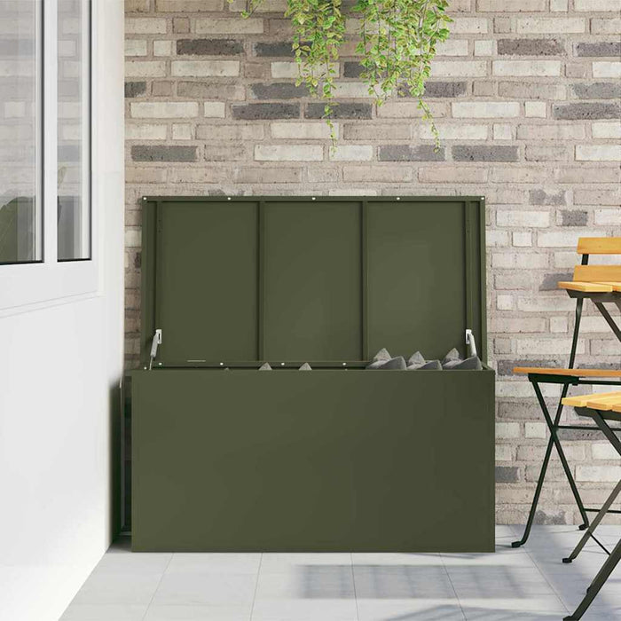 Cutie de depozitare exterioară Verde măsliniu WALTI