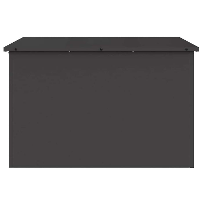 Cutie de depozitare exterioară Negru 80 x 50,5 x 50 cm Oțel - WALTI WALTI