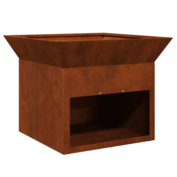 Cuptor de foc Ruginit 50 x 50 x 40 cm - WALTI WALTI