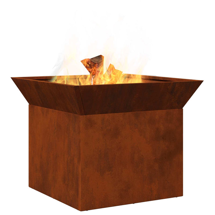 Cuptor de foc Ruginit 50 x 50 x 40 cm - WALTI WALTI
