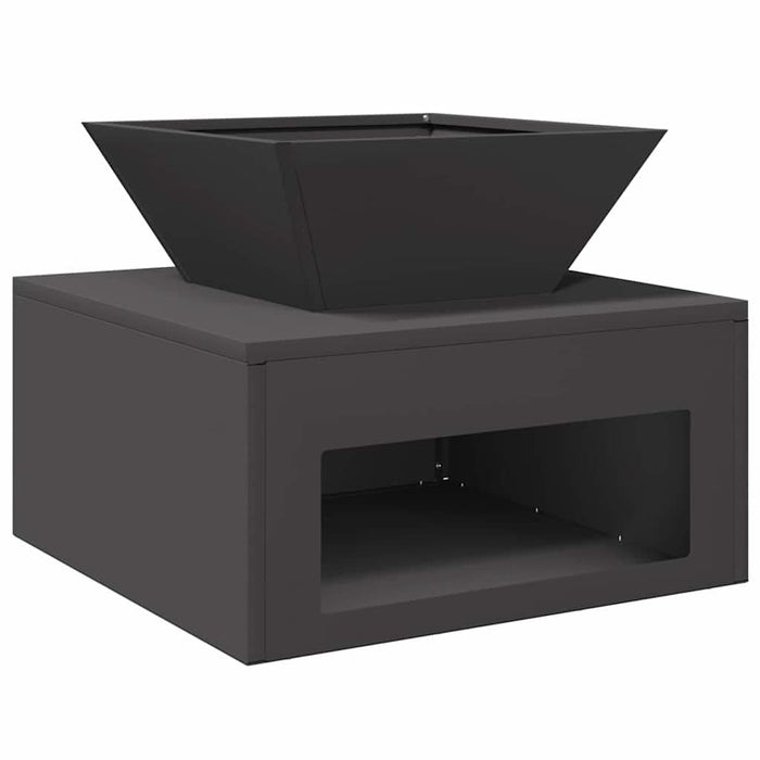 Cuptor de foc Negru 50 x 50 x 40 cm Oțel WALTI