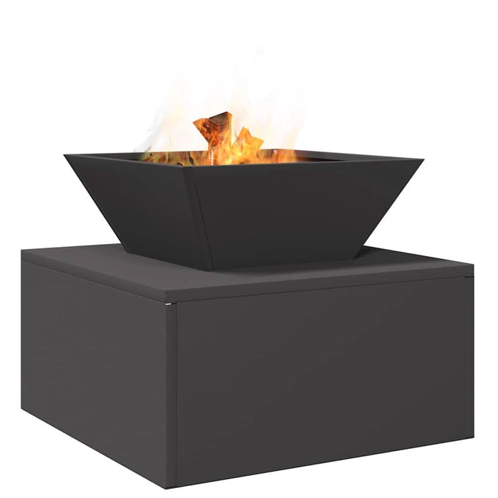 Cuptor de foc Negru 50 x 50 x 40 cm Oțel WALTI