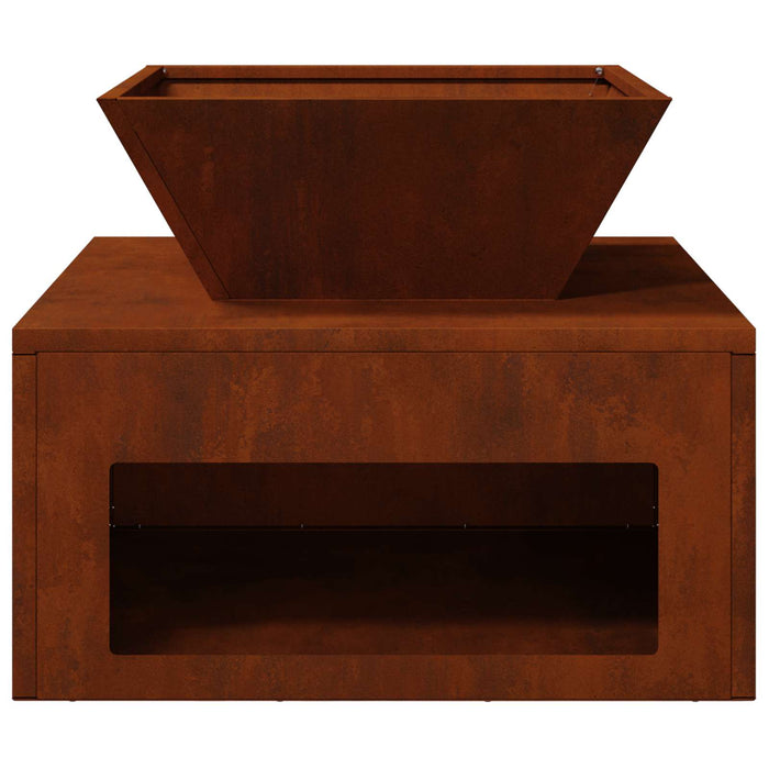 Cuptor de foc Ruginit 50 x 50 x 40 cm WALTI