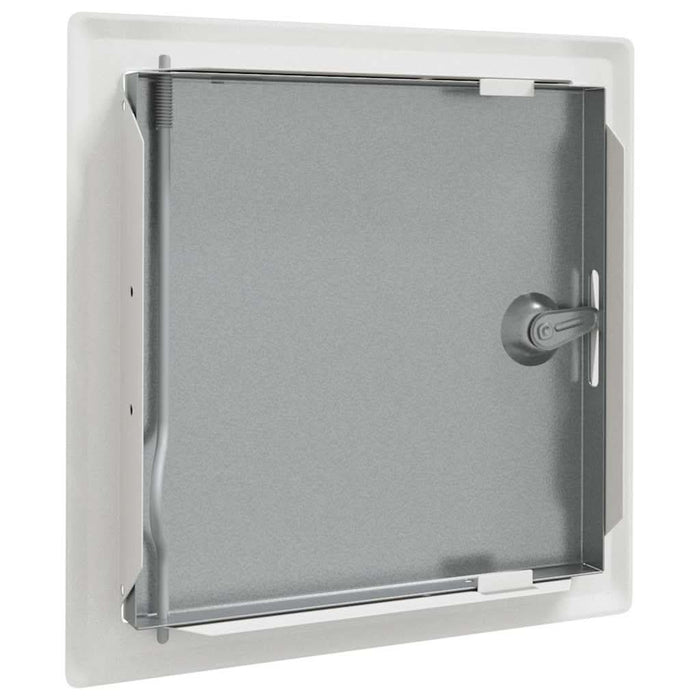 Panou de Acces 2 pcs Alb 63 x 33 x 3 cm Oțel - WALTI WALTI