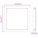 Panou de Acces 2 pcs Alb 63 x 33 x 3 cm Oțel - WALTI WALTI