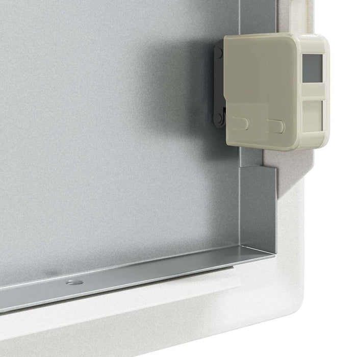 Panou de Acces Manual 2 pcs Alb 20 x 20 cm Oţel - WALTI WALTI