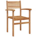 Scaune de grădină stivuibile 8 pcs Maro 55.5 x 55.5 x 90 cm - WALTI WALTI