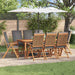 Scaune de grădină relaxante cu perne - set de 8 din lemn de teak solid - WALTI WALTI