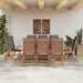 Scaune de grădină relaxante cu perne - set de 8 din lemn de teak solid - WALTI WALTI