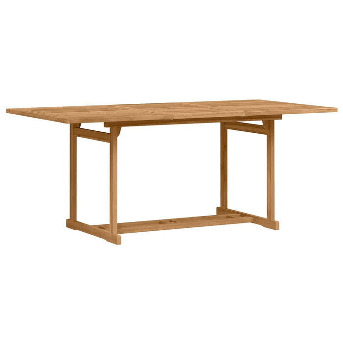 Set de masă pentru grădină 7 pcs Maro Lemn solid de tec - WALTI WALTI
