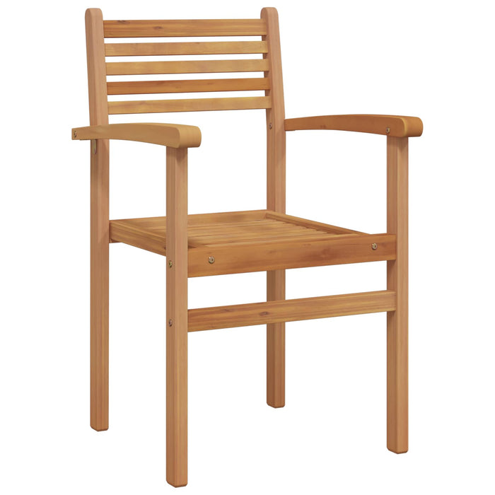 Set de masă pentru grădină 9 pcs Maro Lemn solid de tec - WALTI WALTI