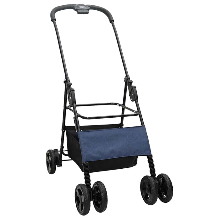 Carucior pentru Pisici Pliante albastru 81 x 47 x 99 cm WALTI