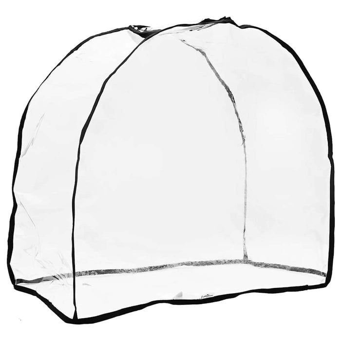 Carucior pentru Pisici Pliante Negru 78 x 54 x 101 cm Poliester WALTI
