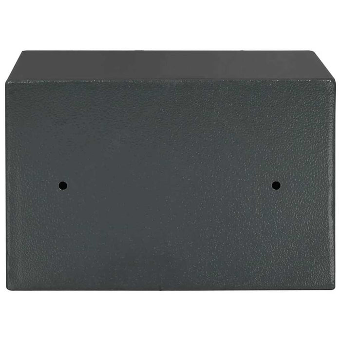 Seif digital cu blocare Gri închis 31 x 20 x 20 cm Oțel - WALTI WALTI