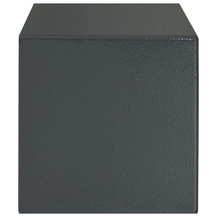 Seif digital cu blocare Gri închis 31 x 20 x 20 cm Oțel - WALTI WALTI