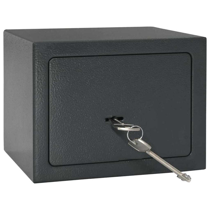 Seif cu blocare Gri închis 23 x 17 x 17 cm Oțel - WALTI WALTI