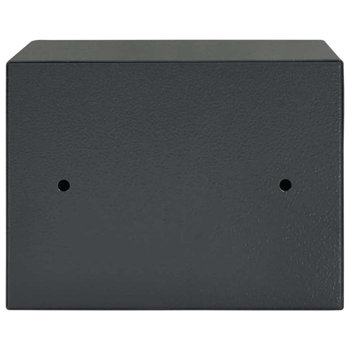Seif cu blocare Gri închis 23 x 17 x 17 cm Oțel - WALTI WALTI
