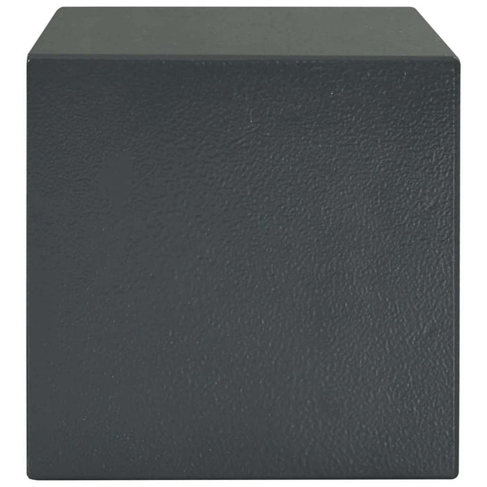 Seif cu blocare Gri închis 23 x 17 x 17 cm Oțel - WALTI WALTI