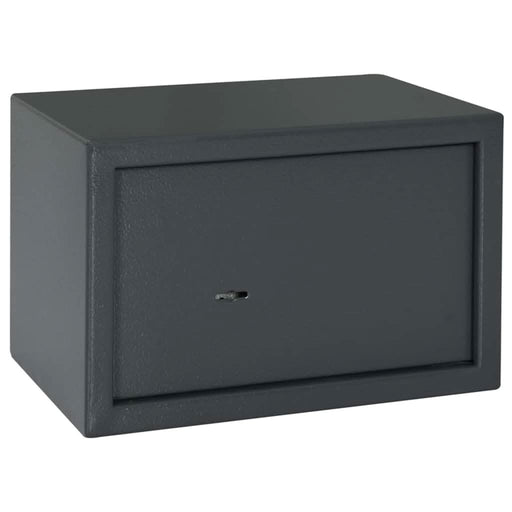 Seif cu blocare Gri închis 31 x 20 x 20 cm Oțel - WALTI WALTI