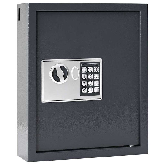 Seif digital cu blocare Gri închis 30 x 10 x 36,5 cm Oțel WALTI