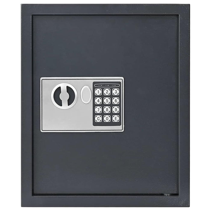 Seif digital cu blocare Gri închis 30 x 10 x 36,5 cm Oțel WALTI