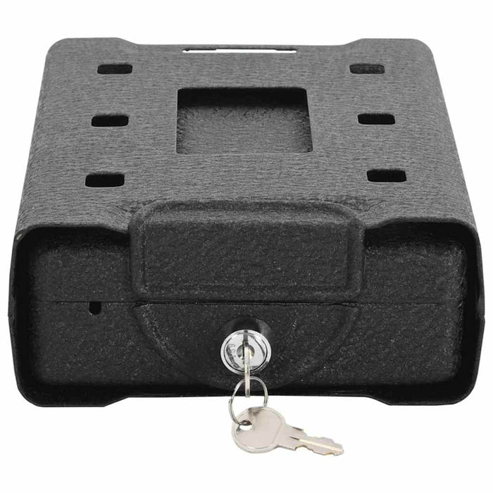 Seif pentru mașină cu blocare Negru 22 x 16 x 7 cm Oțel - WALTI WALTI