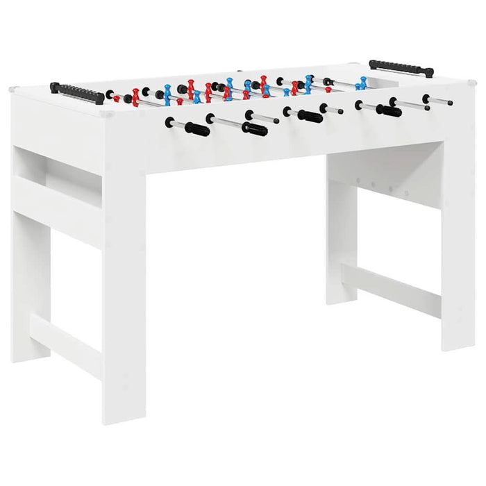 Masă de Foosball Alb 125 x 60,5 x 80 cm Lemn compozit - WALTI WALTI
