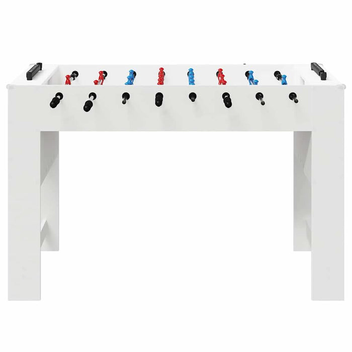 Masă de Foosball Alb 125 x 60,5 x 80 cm Lemn compozit - WALTI WALTI