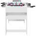 Masă de Foosball Alb 125 x 60,5 x 80 cm Lemn compozit - WALTI WALTI