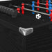 Masă de Foosball Stejar Negru 125 x 60,5 x 80 cm Lemn compozit - WALTI WALTI