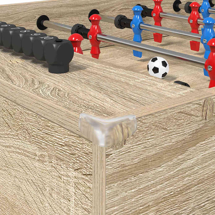 Masă de Foosball Stejar Sonoma 125 x 60,5 x 80 cm Lemn compozit - WALTI WALTI