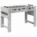 Masă de Foosball Gri din beton 125 x 60,5 x 80 cm Lemn compozit - WALTI WALTI
