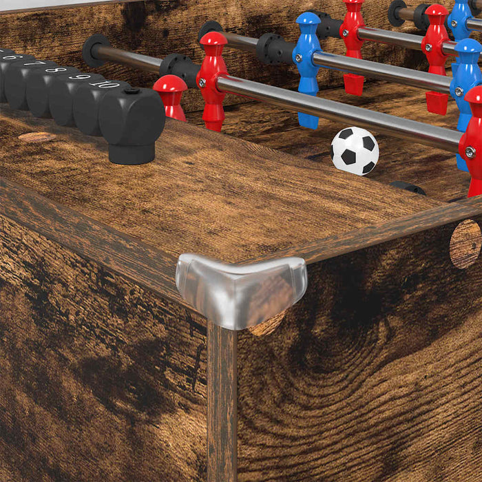 Masă de Foosball Stejar fumuriu 125 x 60,5 x 80 cm - WALTI WALTI