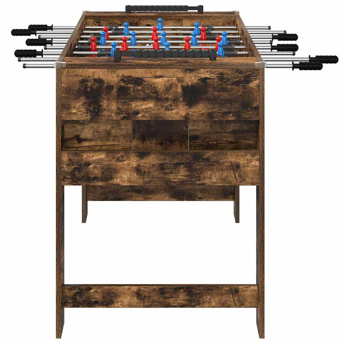 Masă de Foosball Stejar fumuriu 125 x 60,5 x 80 cm - WALTI WALTI