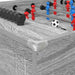 Masă de Foosball Gri Sonoma 125 x 60,5 x 80 cm Lemn compozit - WALTI WALTI